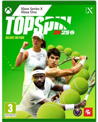 Top Spin 2K25 Deluxe Edition XOne/XSX + nakładki na analogi 