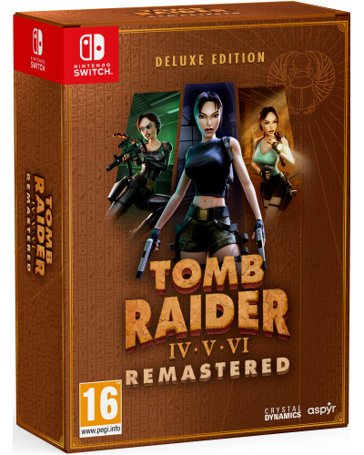 Tomb Raider IV-VI Remastered Starring Lara Croft Deluxe Edition Switch Promocja na Walentynki