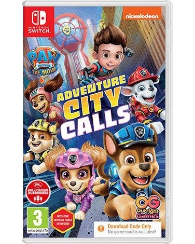 Psi Patrol Miasto Przygód Wzywa Adventure City Calls Nintendo Switch 