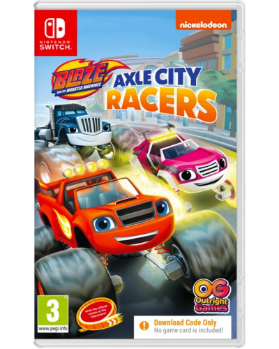 Blaze i Megamaszyny Wyścigówki ze Zderzakowa Switch