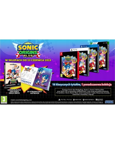 Sonic Origins Plus Limited Edition Switch 