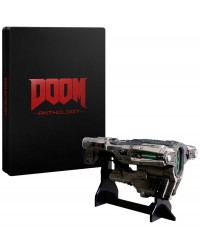 Doom Anthology PC + steelbook + replika broni BFG
