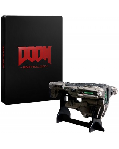 Doom Anthology PC + steelbook + replika broni BFG