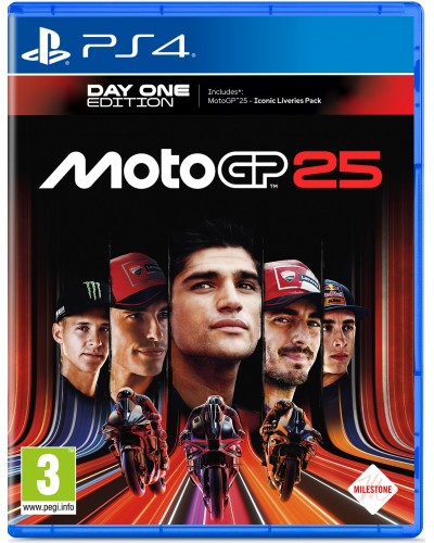 MotoGP 25 Day One PS4 + nakładki na analogi MotoGP 25 Day One PS4 + nakładki na analogi