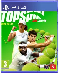 Top Spin 2K25 Deluxe Edition PS4 + nakładki na analogi 