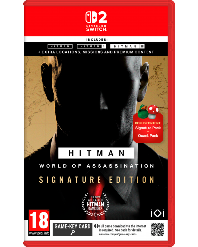 Hitman World of Assassination Signature Edition Nintendo Switch 2 + Bonus Hitman World of Assassination Signature Edition Nintendo Switch 2 + Bonus