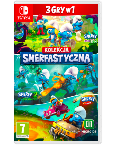 Smerfy – Smerfastyczna Kolekcja 3w1 Nintendo Switch
