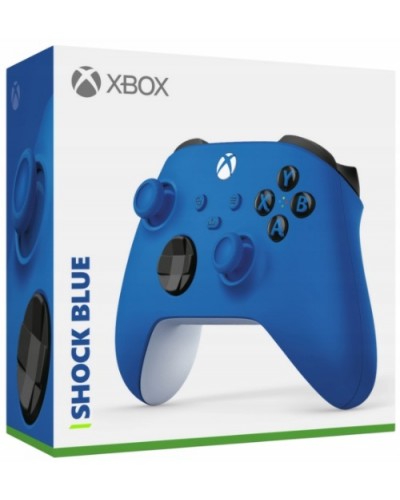 Pad bezprzewodowy Microsoft Xbox Shock Blue Promocyjna Cena!