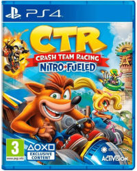 Crash Team Racing Nitro Fueled PS4 + nakładki na analogi