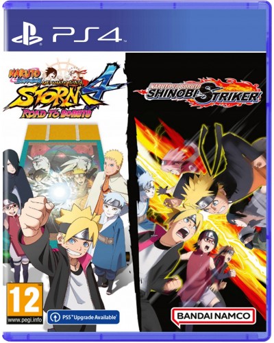 Naruto Shippuden Ultimate Ninja Storm 4 Road To Boruto + Shinobi Striker PS4 + nakładki na analogi