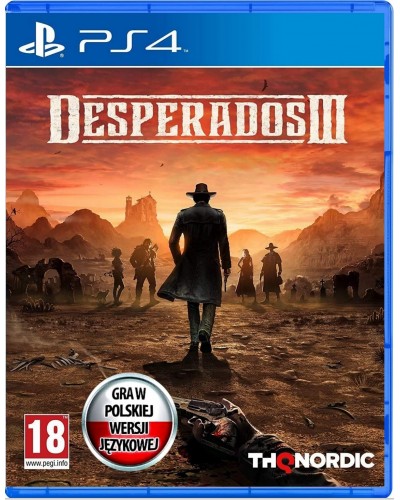 Desperados III PS4 + nakładki na analogi