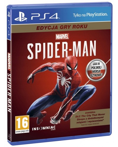 Spider-Man Edycja Gry Roku PS4 + gratis Promocja Days of Play