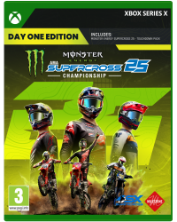 Monster Energy Supercross 25 The Official Video Game Xbox Series X + Pakiet Stars & Stripes + nakładki na analogi