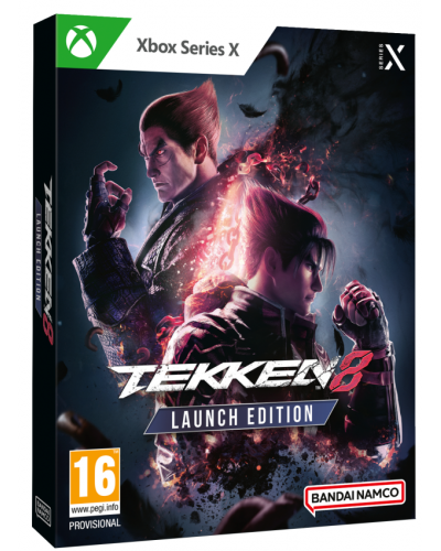 Tekken 8 Launch Edition Xbox Series X PL + nakładki na analogi Tekken 8 Launch Edition Xbox Series X PL + nakładki na analogi
