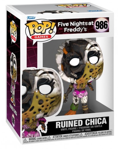 Figurka POP Games Five Nights at Freddy's Ruined Chica 986 Figurka POP Games Five Nights at Freddy's Ruined Chica 986