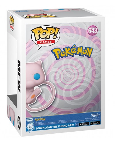 Figurka POP Games Pokemon Mew 643 Figurka POP Games Pokemon Mew 643