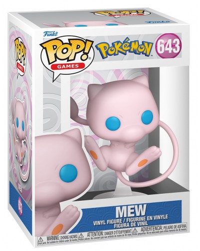 Figurka POP Games Pokemon Mew 643 Figurka POP Games Pokemon Mew 643