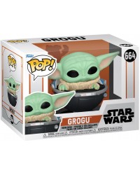 Figurka POP MND S9 Grogu w/Prama 664 