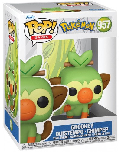 Figurka Pop Games Pokemon Grookey 957 Figurka Pop Games Pokemon Grookey 957