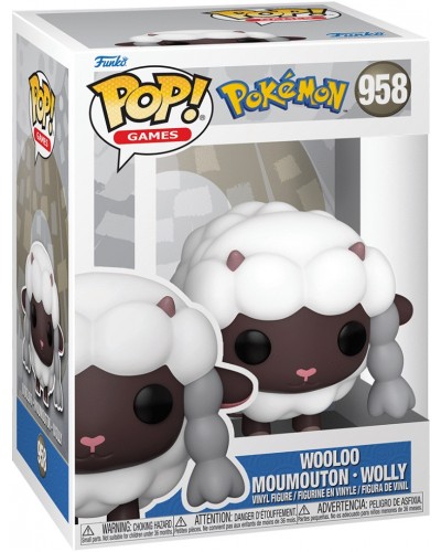 Figurka Pop Games Pokemon Wooloo 958 