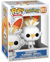 Figurka POP Games Pokemon Scorbunny EMEA 922 Figurka POP Games Pokemon Scorbunny EMEA 922