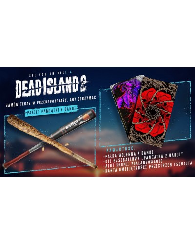 Dead Island 2 Day One Edition PS4 PL + nakładki na analogi