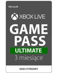 Abonament Game Pass Ultimate Xbox 3 miesiące Abonament Game Pass Ultimate Xbox 3 miesiące