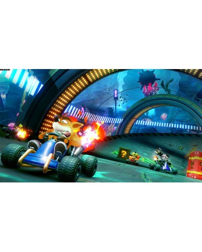Crash Team Racing Nitro Fueled PS4 + nakładki na analogi