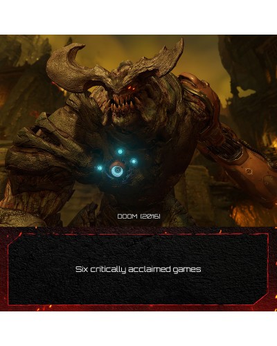 Doom Anthology PC + steelbook + replika broni BFG