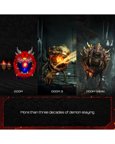 Doom Anthology PC + steelbook + replika broni BFG