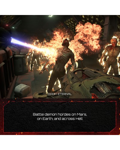 Doom Anthology PC + steelbook + replika broni BFG