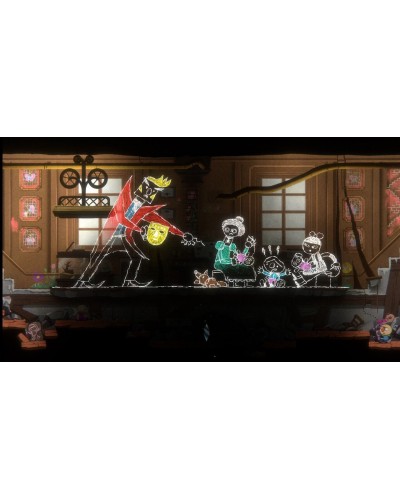 Ugly Nintendo Switch + naklejki + plakat + książeczka