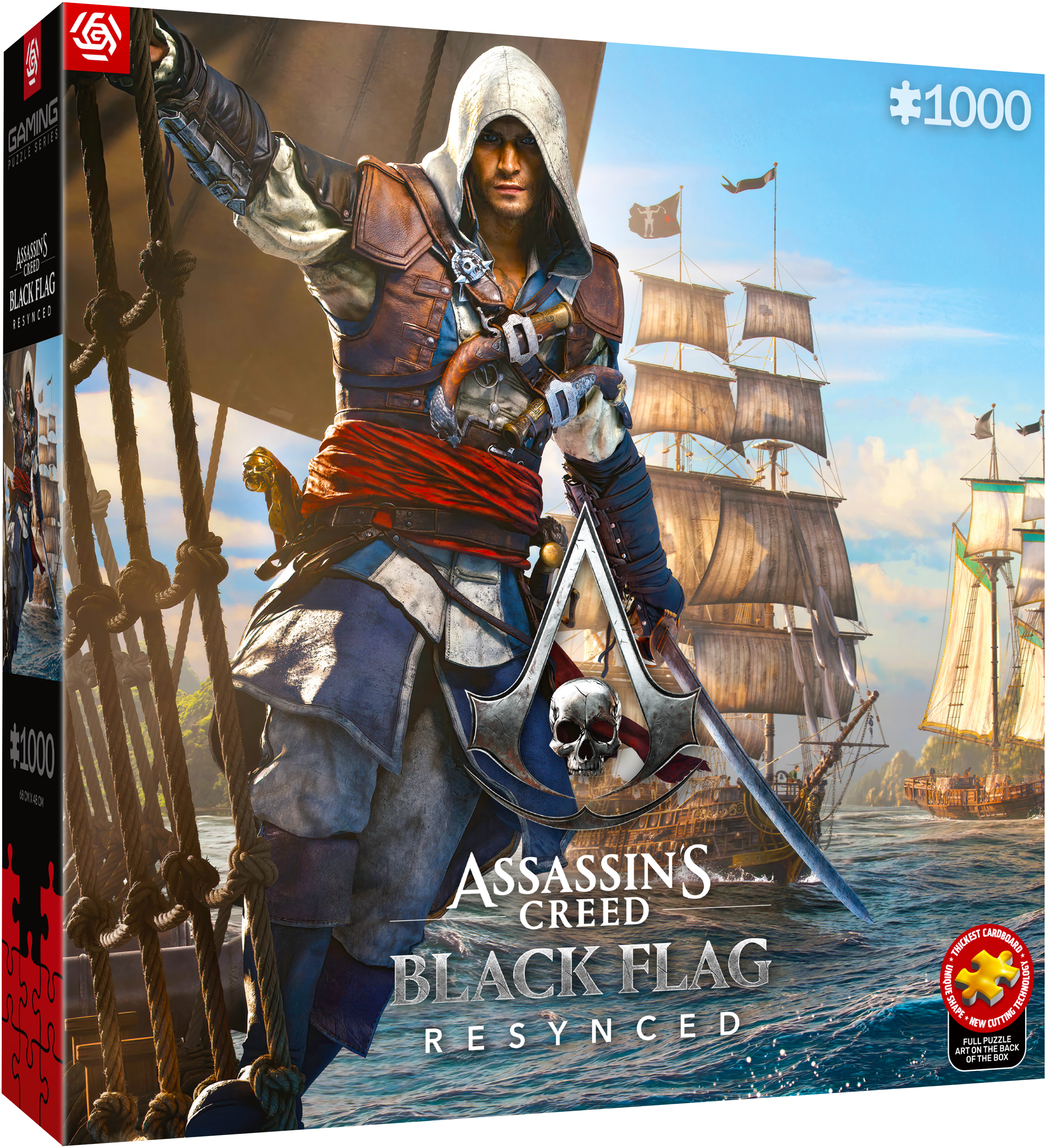 Puzzle Assassin's Creed Black Flag Resynced 1000 elementów